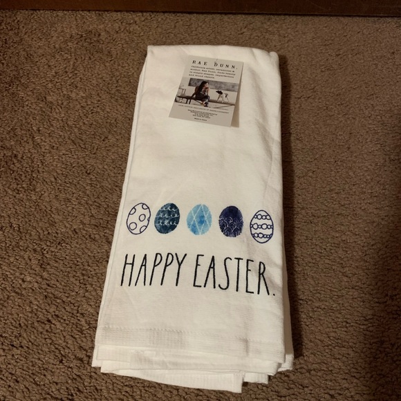 Rae Dunn Other - Rae Dunn Happy Easter Kitchen Towels